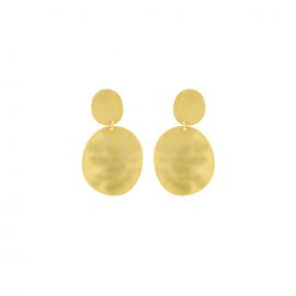 Gold rounds earrings - 