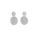 Silver rounds earrings - RAS