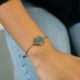 Bracelet VENUS bleu canard - 