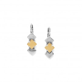 gold 18K french hook earrings Plaza - Ori Tao