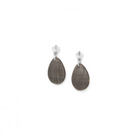 blacklip earrings Cannage - Nature Bijoux
