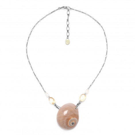 pearl & citrine necklace Makatea