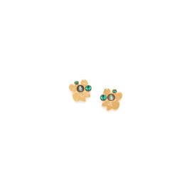 boucles d'oreilles puces Abalone Becky - Franck Herval