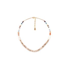 heishi & pearl necklace Kali - Nature Bijoux