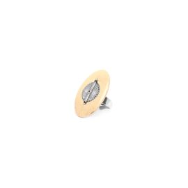 coco & silver ring Terre douce - Nature Bijoux