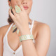 turquoise cuff bracelet Cannage - Nature Bijoux