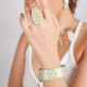 turquoise ring Cannage - Nature Bijoux