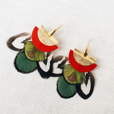 Hook earrings Byzance