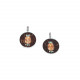 small earrings coconut and shell Maracaibo - 