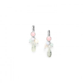 drop earrings rutilite with dangles Rock & pearl - Nature Bijoux