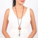 long necklace shell and tassel Maracaibo - 