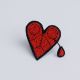 Broken heart brooch (Box size M) - Macon & Lesquoy