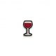 Broche verre vin rouge (boite S) - Macon & Lesquoy