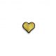 Golden heart brooch (Box size S) - Macon & Lesquoy