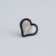 silver heart brooch (Box size S) - Macon & Lesquoy
