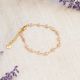 CONFETTIS enameled chain bracelet(lilac) - Olivolga Bijoux