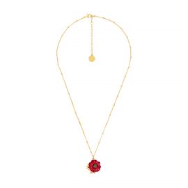 Anemone pendant necklace "Language of Flowers" - Les Néréides