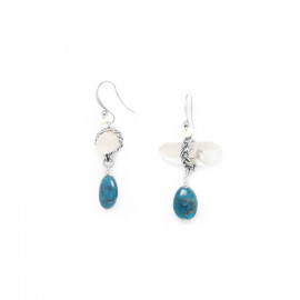 cristal hook earrings Inuit - Nature Bijoux