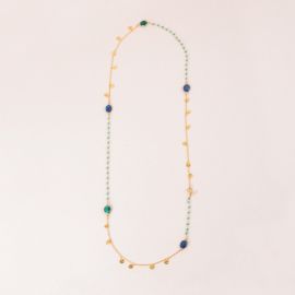 Multi-chain long necklace - CELINE - L'atelier des Dames