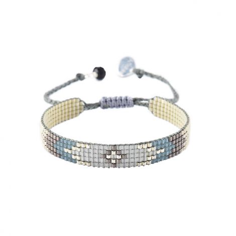 XS grey blue bracelet