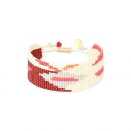 M red coral orange bracelet - 