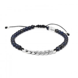 bracelet lapis lazuli "Disco" - Nature Bijoux