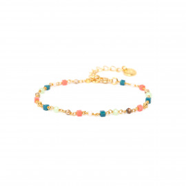 MATI mini beads bracelet pink "Les complices" - Franck Herval