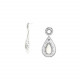 post earrings XL drop "Samar" - Ori Tao