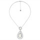 short necklace with 2 element pendant "Samar" - Ori Tao