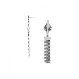 post earrings with chain dangle "Trocadero" - Ori Tao