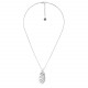 oval pendant necklace "Wavy" - Ori Tao