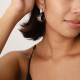post earrings mini creoles "Samar" - Ori Tao