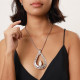 necklace with XL pendant "Samar" - Ori Tao