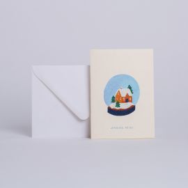CARD christmas ornement - Season Paper