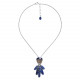 lapis lazuli grape necklace "Abyss" - Nature Bijoux