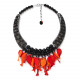 statement necklace "Poisson rouge" - Nature Bijoux