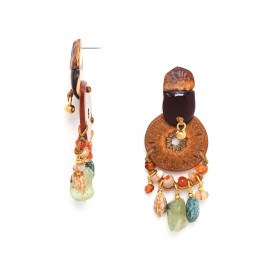 large earrings "Pokhara" - Nature Bijoux