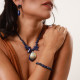 lapis lazuli stretch bracelet "Abyss" - Nature Bijoux
