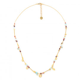assorted stones necklace "Amelia" - Franck Herval