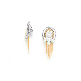 boucles d'oreilles clips multi chaines "Melody" - Franck Herval