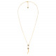 long necklace with pendant "Salome" - Franck Herval