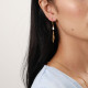 crystalized hook earrings "Salome" - Franck Herval
