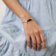 adjustable wax cord bracelet "Salome" - Franck Herval