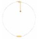 BAHIA short necklace yellow jasper - 