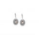 MANTRA HARMONY creoles earrings peach - Olivolga Bijoux
