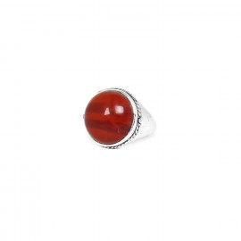 54 red jasper ring "Anneaux" - Nature Bijoux
