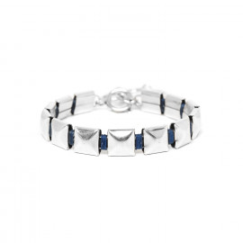 chain bracelet blue M "Ice cube" - 