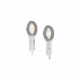 3 dangles clip earrings "Mamata" - Ori Tao