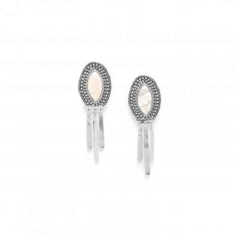 3 dangles clip earrings "Mamata"