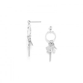 small post earrings with dangles "Tazarine" - Ori Tao